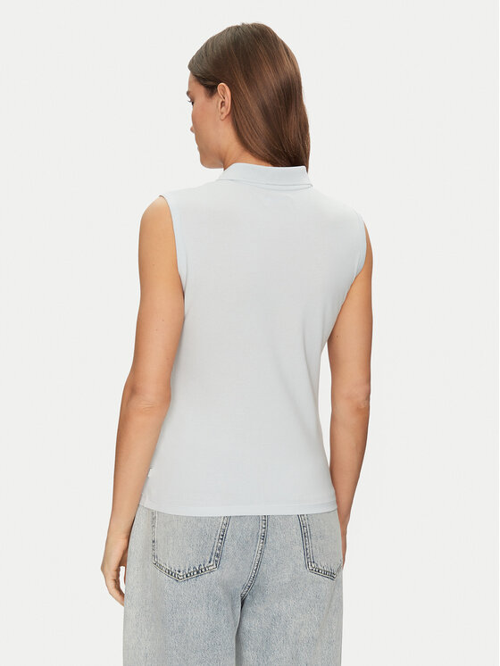 Guess Jeans Guess Jeans Поло W5GP24 KCYR1 Голубий Regular Fit
