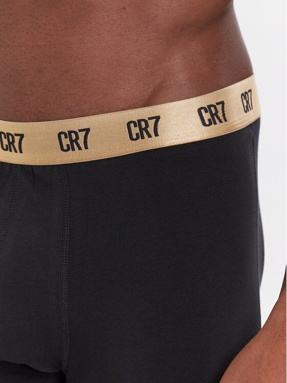 Cristiano Ronaldo CR7 Cristiano Ronaldo CR7 Conjunto de calzoncillos boxer 8104-49 Negro