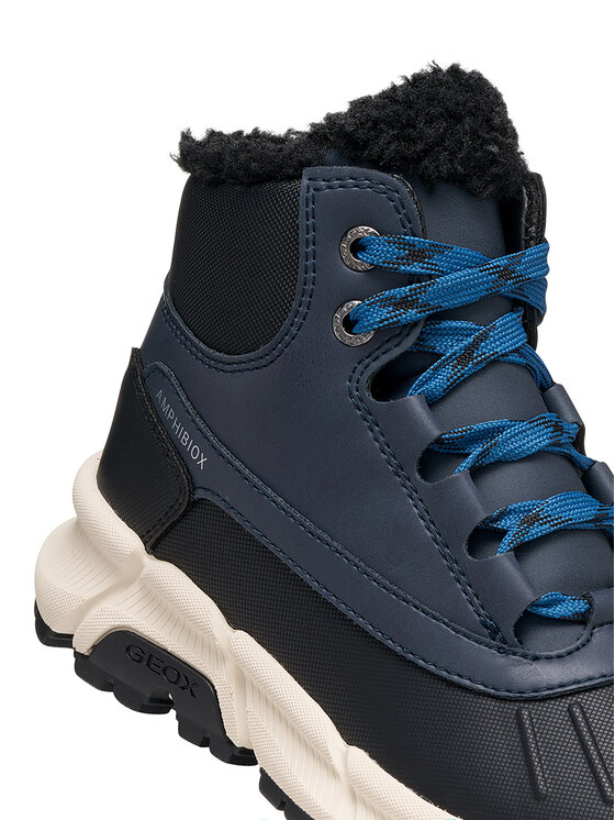 Geox Ghete Geox J Flexyper Plus Boy B Abx J56LCB 0MECE C4002 S Bleumarin