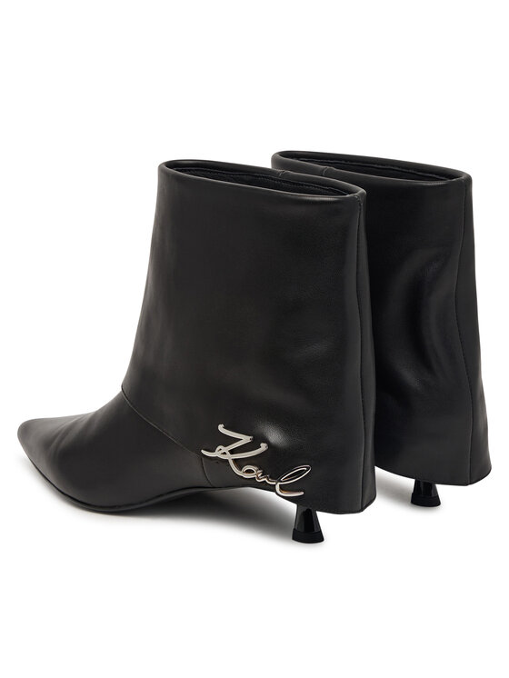 KARL LAGERFELD Ботильйони KARL LAGERFELD KL30141 Чорний