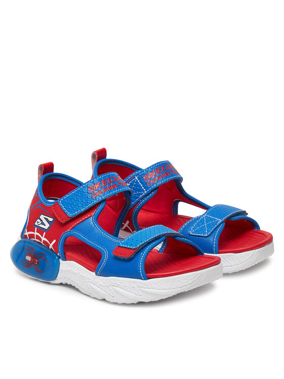 Skechers Sandály Skechers Creature-Splash-Bugtacular 402121L/BLRD Modrá