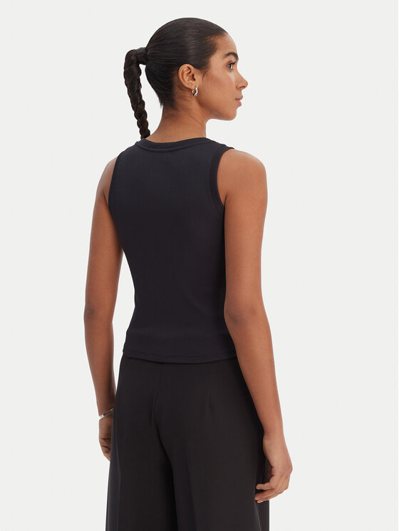 Fracomina Fracomina Top FP26ST2003J42701 Negro Slim Fit