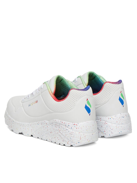 Skechers Sneakersy Skechers UNO LITE 310456L WMLT Bílá