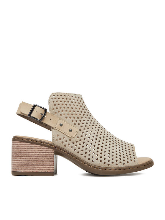 Rieker Sandali Rieker V0590-60 Beige