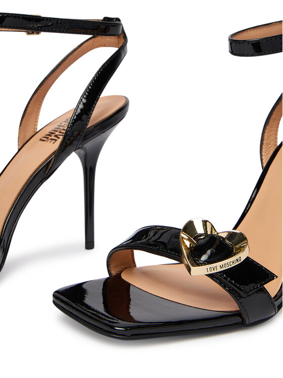 LOVE MOSCHINO Босоніжки LOVE MOSCHINO JA16089G1OIH0000 Чорний