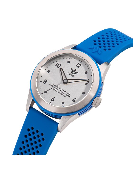 adidas Originals Sat adidas Originals Code Three Watch AOSY23032 Srebrna