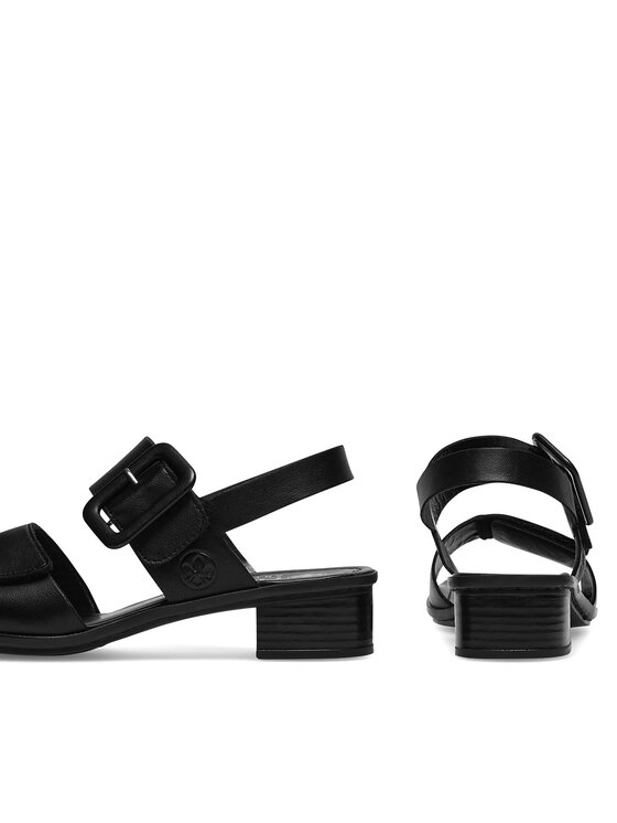 Rieker Σανδάλια Rieker 62663-01 Μαύρο