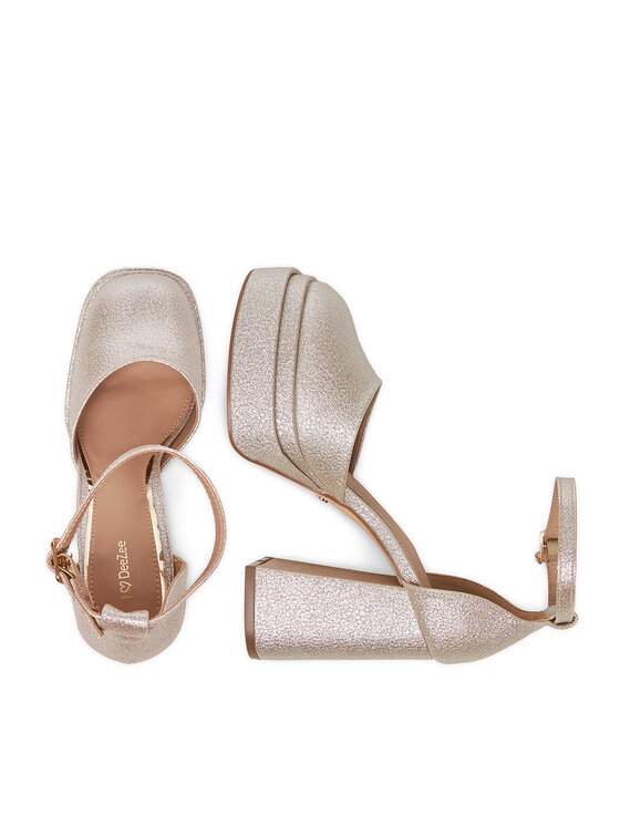 DeeZee Туфлі DeeZee LW85478-6 Золотий