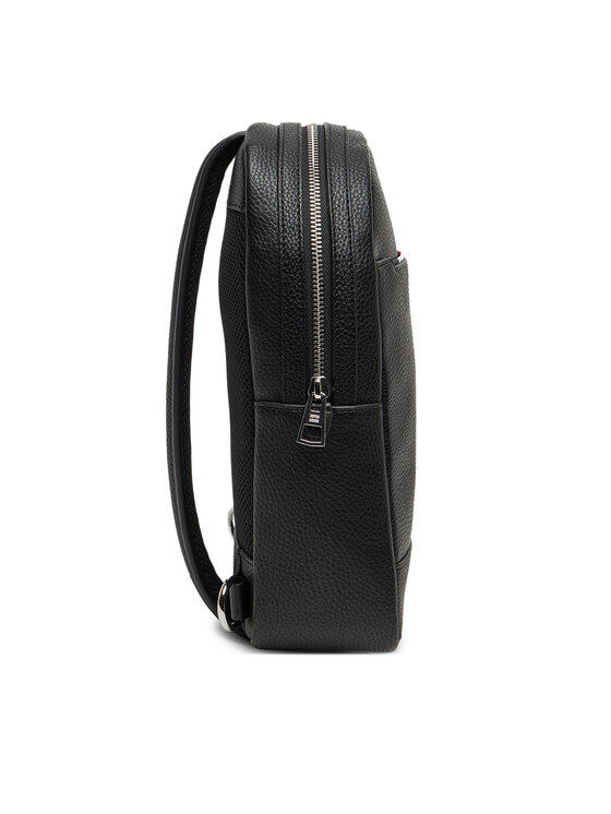 Tommy Hilfiger Раница Tommy Hilfiger Th Central Sling Bag AM0AM13575 Черен