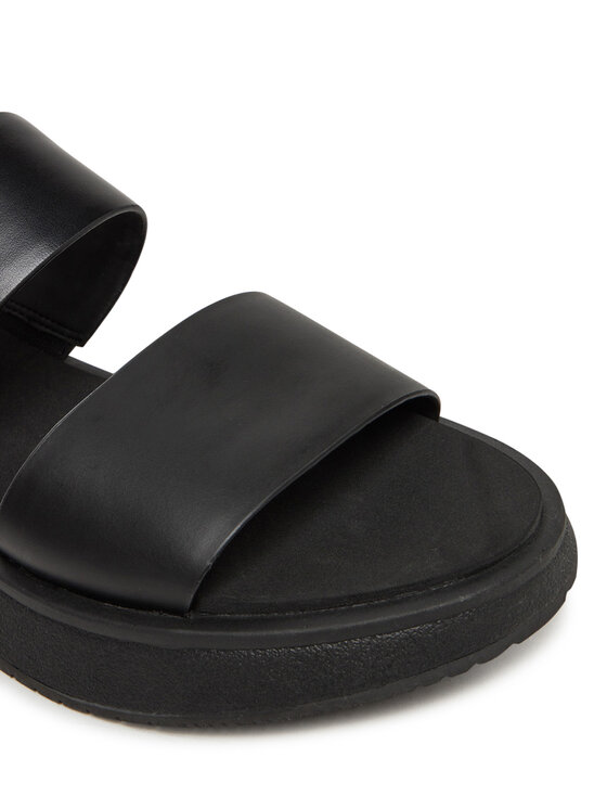 Calvin Klein Jeans Iešļūcenes Calvin Klein Jeans Sandal Slide Double Strap YW0YW01694 Melns