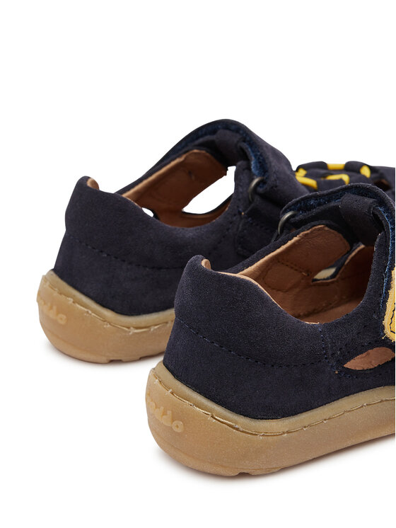 Froddo Sandali Froddo Barefoot Elastic Sandal G3150262 S Mornarsko modra