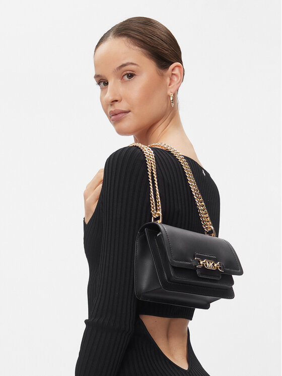 MICHAEL Michael Kors Ročna torba MICHAEL Michael Kors Xs Body 32S2G7HC0L Črna