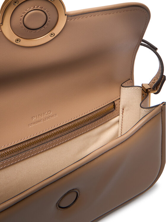 PINKO Soma PINKO Love Box Baguette Al 25-26 PLTT 105083 A26L Brūns