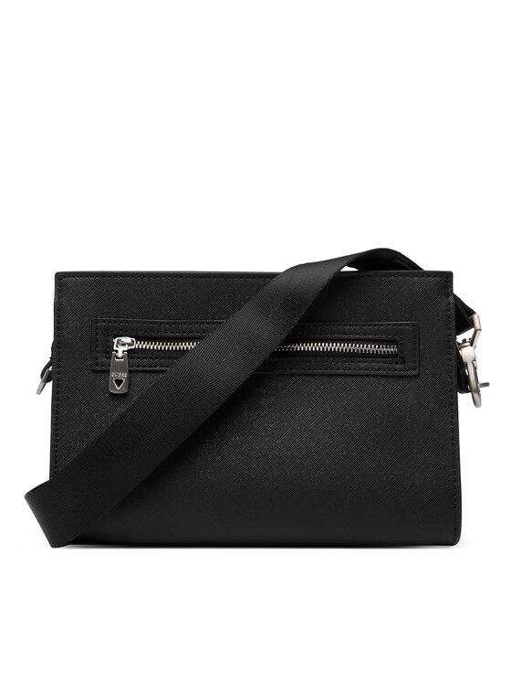 Guess Плоска сумка Guess HMMISA P6157 Чорний