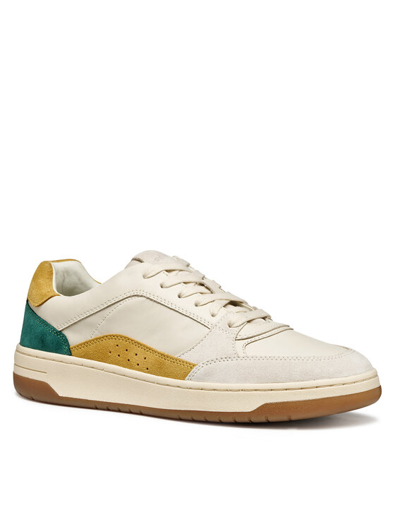 Geox Snīkeri Geox U Sedral Court U56M5A 02285 C1S5V Balts