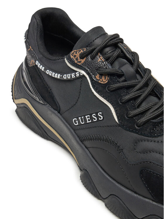 Guess Sneakersy Guess FL7MIC FAL12 Černá
