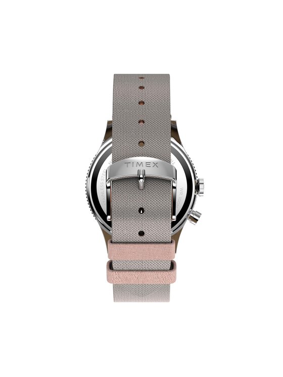 Timex Годинник Timex Waterbury Traditional GMT TW2V74100 Сірий