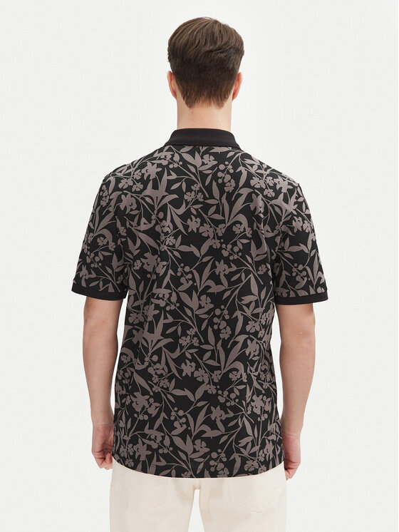 Jack & Jones Jack & Jones Polo majica Jeff 12269236 Črna Standard Fit
