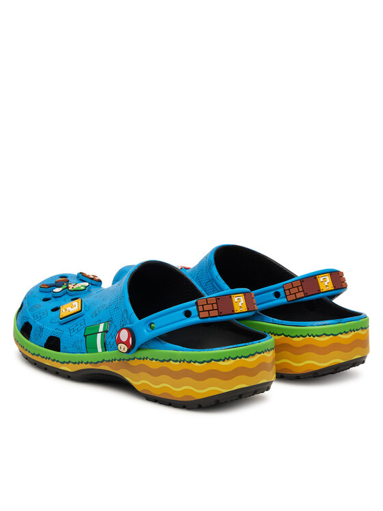 Crocs Шльопанці Crocs Super Mario Core Classic Clog 212138 Кольоровий