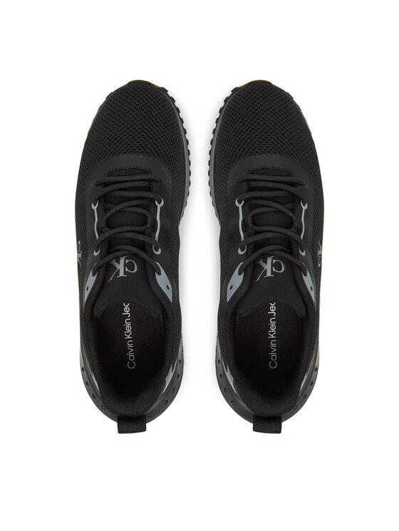 Calvin Klein Jeans Laisvalaikio batai Calvin Klein Jeans Eva Runner L-Up Mix Mesh Logo Ck YW0YW01851 Juoda
