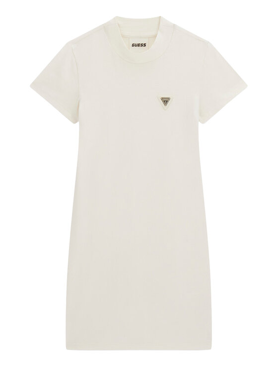 Guess Guess Vestido diario J6RK31 J1314 Écru Regular Fit