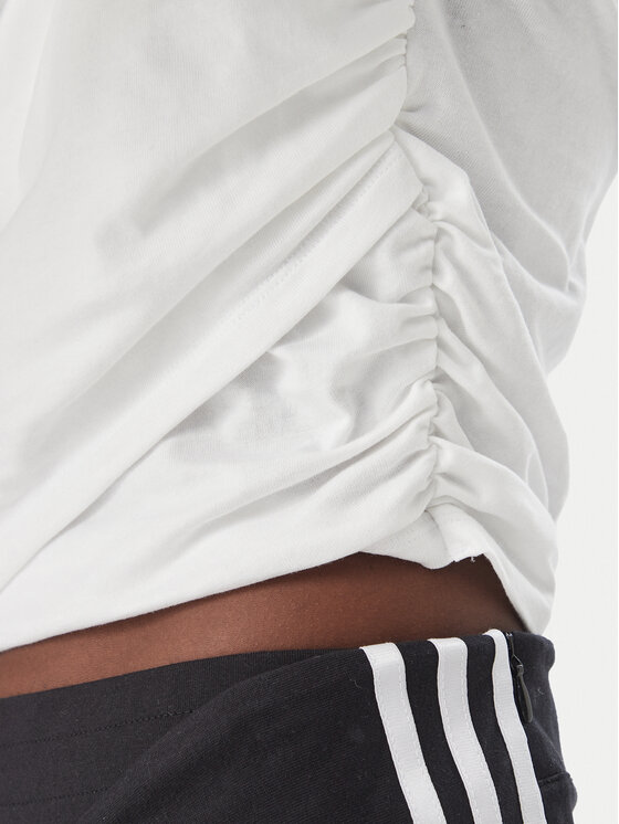 adidas adidas T-shirt Adiluna Season 2 X Jennie Layered LD4968 Bianco Regular Fit
