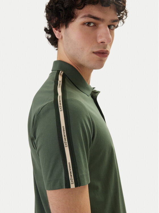 EA7 Emporio Armani EA7 Emporio Armani Polo 7M001477 AF10375 U7260 Verde Regular Fit