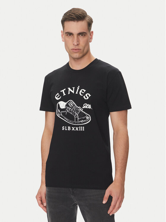 Etnies Etnies Majica Slb 4130003757 Črna Regular Fit