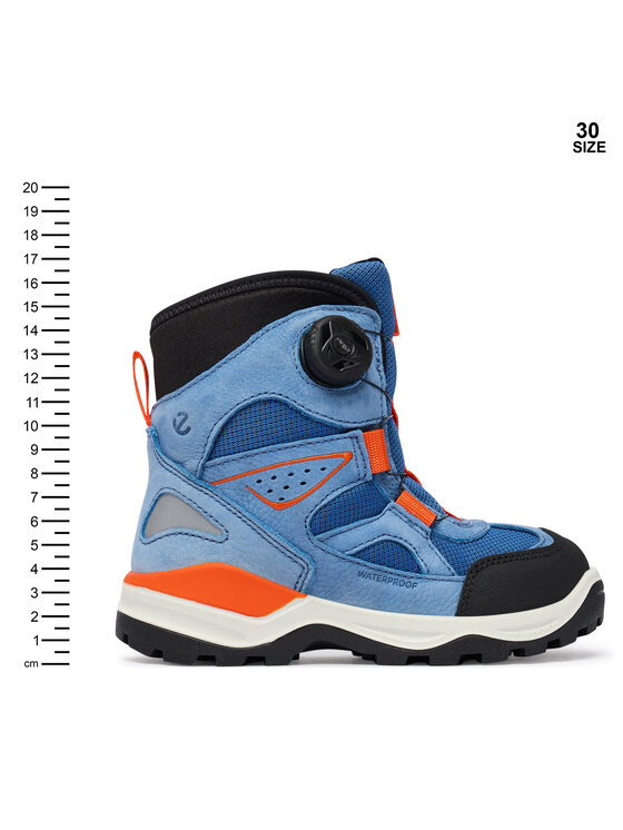 ECCO Śniegowce ECCO Snow Mountain 71034261949 Niebieski