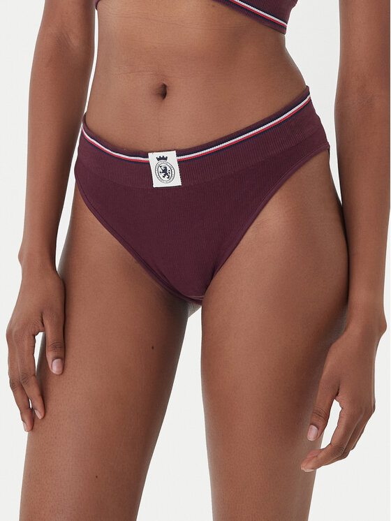 Tommy Hilfiger Tommy Hilfiger Braguitas clásicas UW0UW06064 Guinda/burdeos