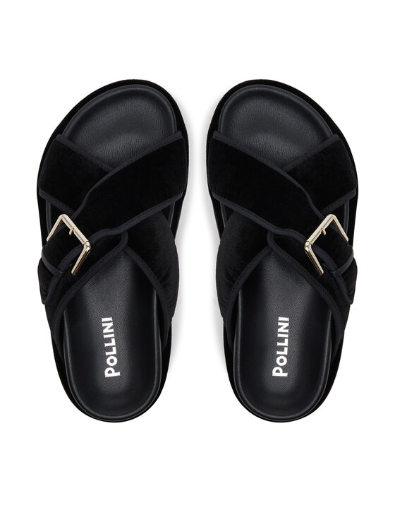 Pollini Шльопанці Pollini SA28094G1MTP0000 Чорний