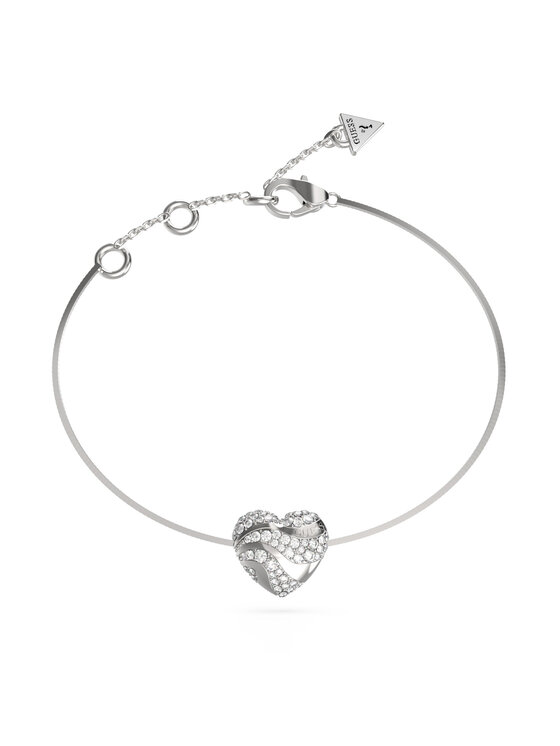 Guess Rokassprādze Guess JUBB04 502JW Sudraba