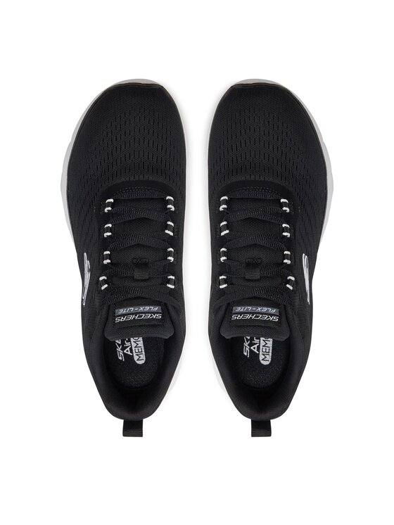 Sneakersy Skechers Flex Appeal 5.0- 150201/BKW Czarny | Eobuwie.com.pl