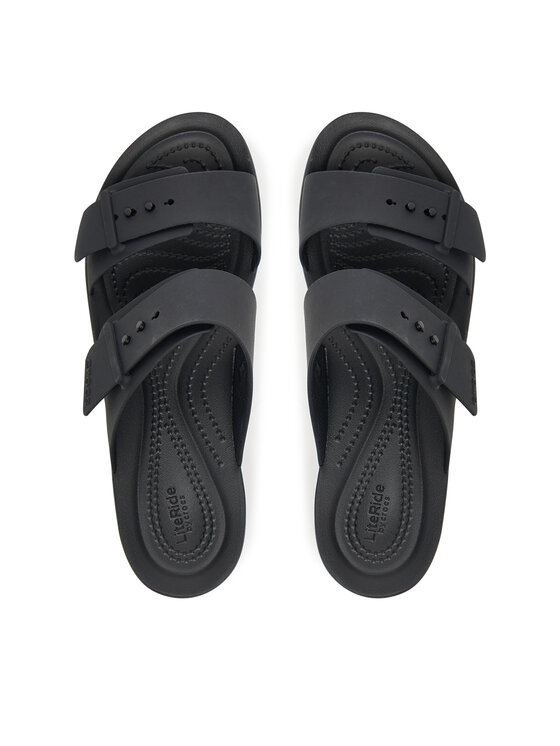 Crocs Шльопанці Crocs Brooklyn Buckle Low Low 211215 Чорний