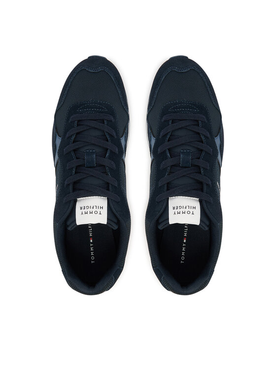 Tommy Hilfiger Zapatillas Tommy Hilfiger Runner Icon Mix FM0FM05679 Azul marino