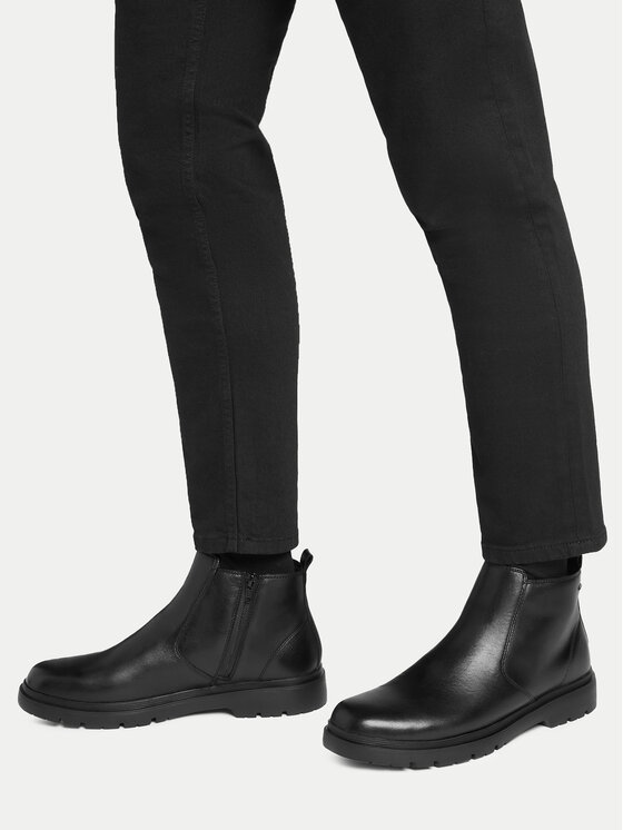 Geox Členková obuv Geox U Spherica Ec1 B Abx U46HNC 00043 C9999 Čierna