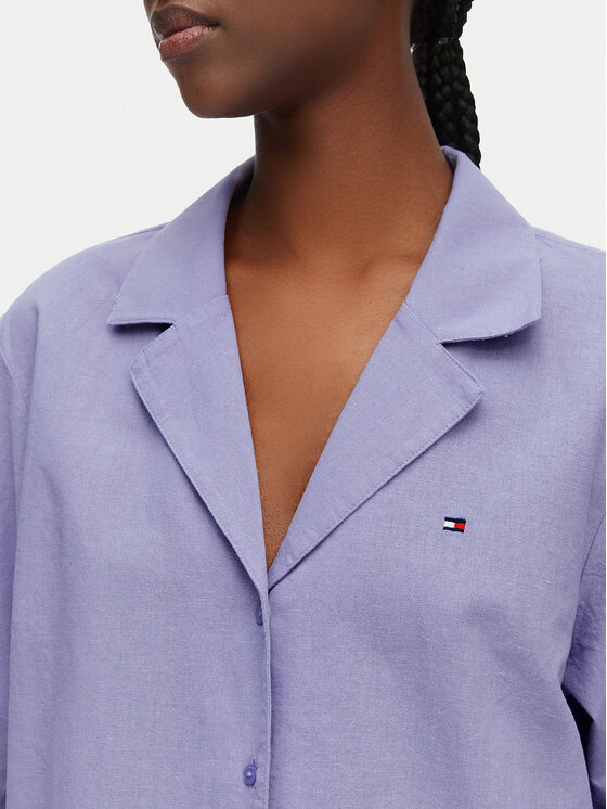 Tommy Hilfiger Tommy Hilfiger Pijama UW0UW06505 Morado claro Regular Fit