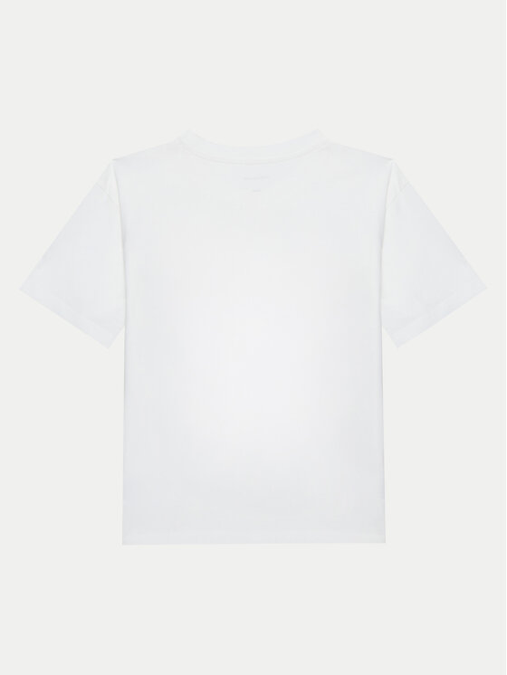 Calvin Klein Jeans Calvin Klein Jeans Marškinėliai Bold Graphic IB0IB02448 Balta Relaxed Fit