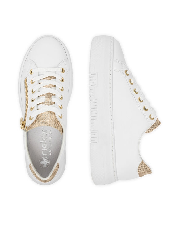 Rieker Sneakersy Rieker M1921-80 Biały