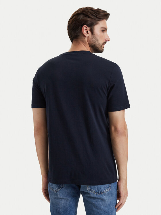 HUGO HUGO Camiseta Nemodo 50572303 Azul marino Regular Fit