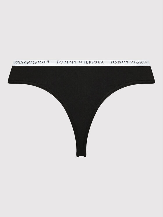 Tommy Hilfiger Tommy Hilfiger Σετ στρινγκ UW0UW02829 Μαύρο
