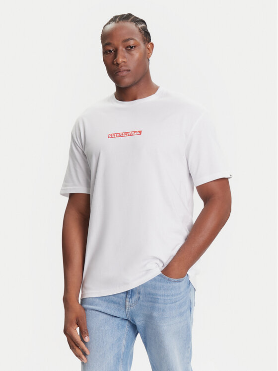 Quiksilver Quiksilver Camiseta Dna Clicker Tee EQYZT08207 Blanco Comfort Fit