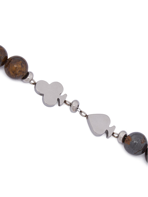 HUGO Collana HUGO E-BEADS5-NEC 50566265 Marrone