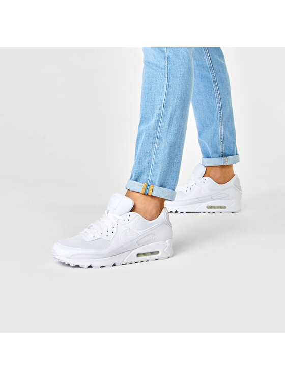 Nike Sneakersy Nike Air Max 90 CN8490 100 Biały