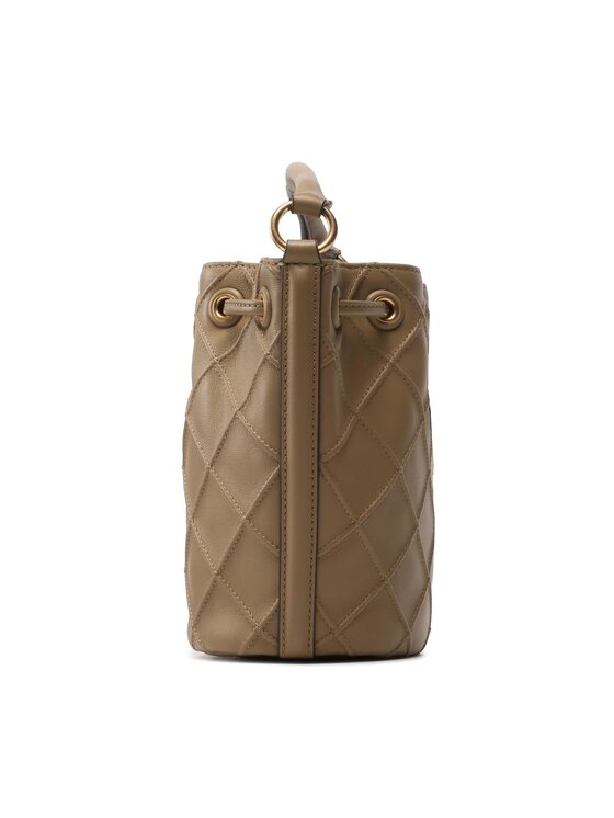 Tory Burch Táska Tory Burch Fleming Soft Bucket Bag 142565 Barna