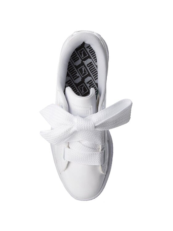 Puma Sportcipők Puma Basket Heart Patent 363073 02 Fehér
