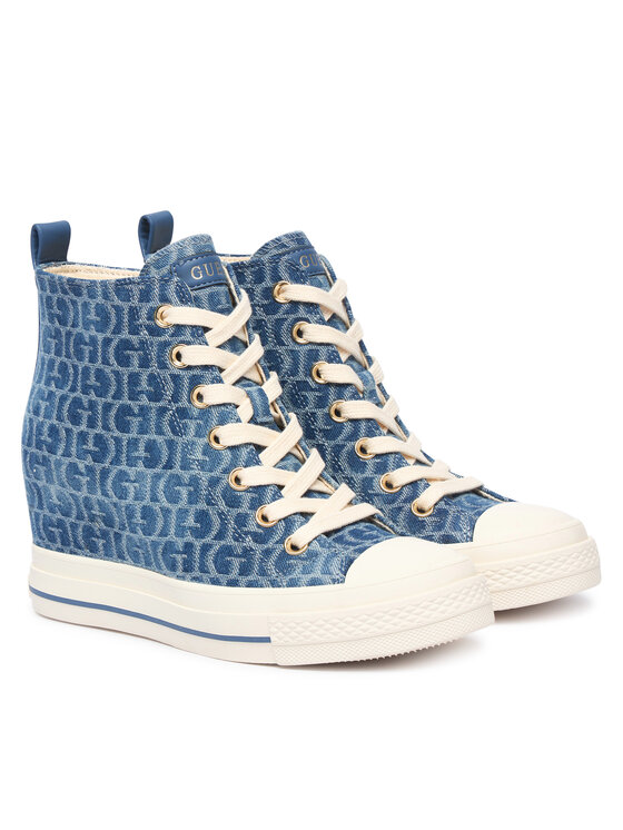 Guess Кеди Guess FLTSUN FAL12 Голубий