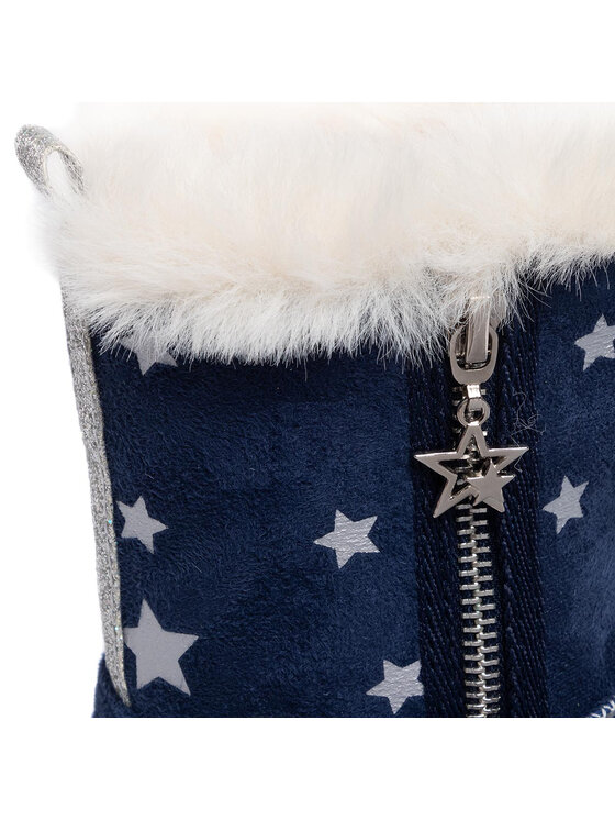 Pepe Jeans Cizme de zăpadă Pepe Jeans Angel Print PGS50155 Bleumarin