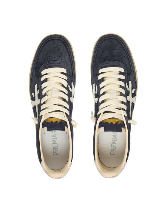 Premiata Sneakersy Premiata Bsktclay 7708 Tmavomodrá