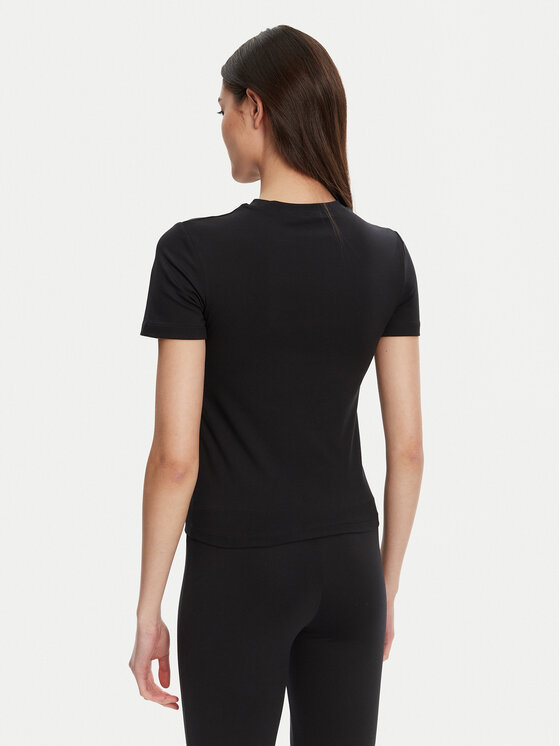 Guess Guess Футболка V5RI10 KCD02 Чорний Regular Fit